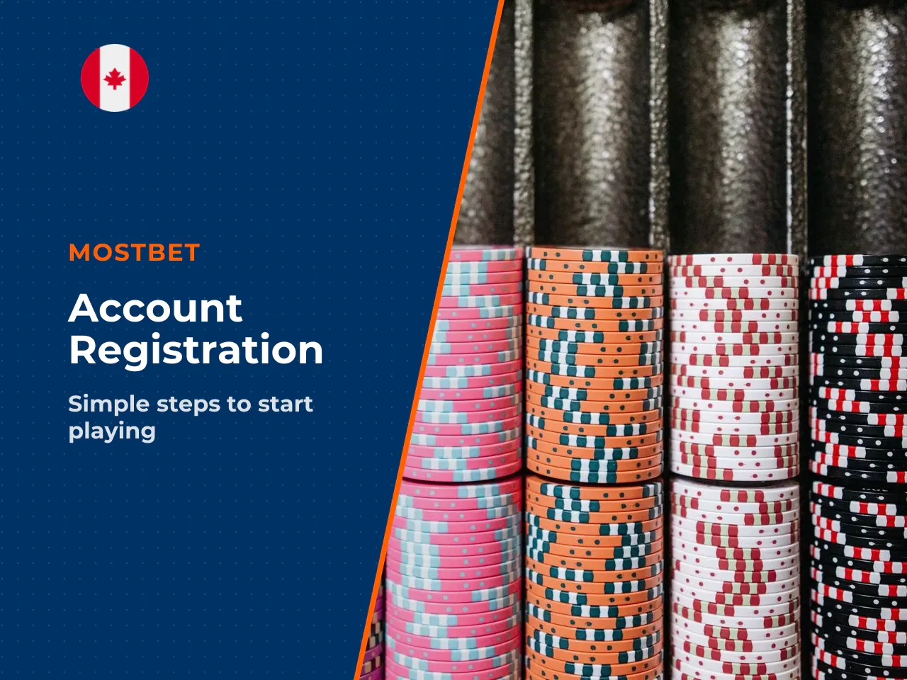 From registration to first deposit. Creating